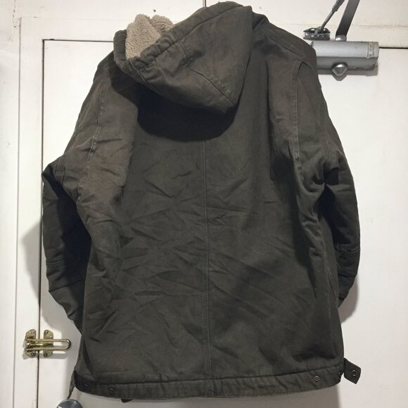 VINTAGE C.E. SCHMIDT WORKWEAR HOODIE JACKETS SIZE XL - Picture 5 of 8